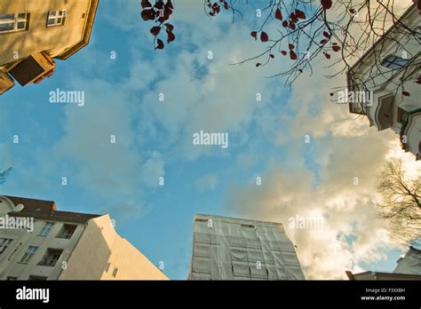 Berlin, Schöneberg, backyard, heaven Stock Photo - Alamy