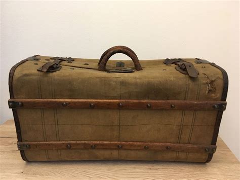 1800s Antique Suitcase Authentic Vintage Travel Bag Antique Etsy