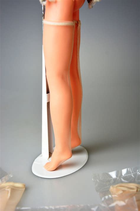 Vintage Fashion Doll Nylon Stockings With Back Seam For Hard Etsy