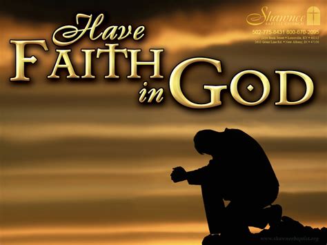 Portiphers Diary Have Faith Of God