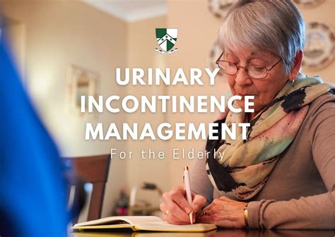 Urinary Incontinence Management For The Elderly