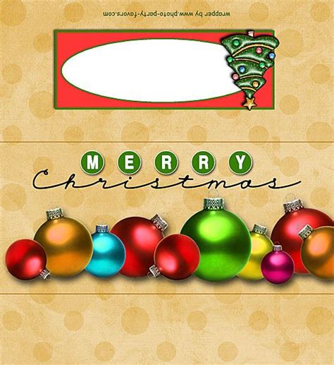 Christmas printable candy bar wrappers and straw flags let. Candy bar wrapper | Christmas candy bar, Candy bar wrapper ...