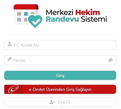 (mhrs) merkezi hekim randevu sistemini kullanarak online hastane randevusu almak için aşağıdaki linkte yer alan ve t.c. Merkezi Hekim Randevu Sistemi - MHRS Randevu Al / e ...
