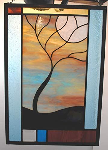 Stained Glass Stormy Tree Handmade Products