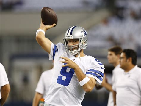 Tony Romo Returns To Form In Preseason Debut For Cowboys Usa Today