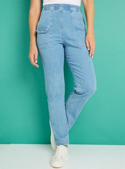 Elastic Waist Jeans Victoria Hill