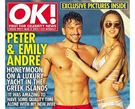 Ok Magazine With A Shirtless Peter And Bikini Clad Emily Andre Best