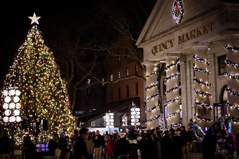 Faneuil Hall Marketplace Holiday Tree Lighting 112123