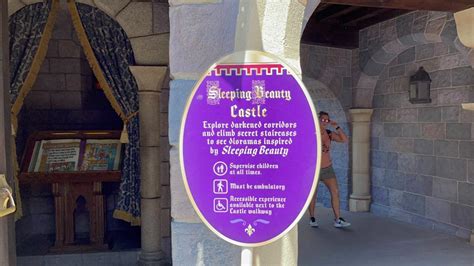 Photos Video Sleeping Beauty Castle Walkthrough Reopens At Disneyland