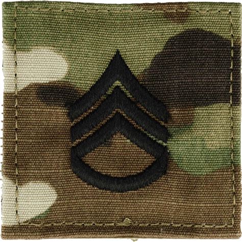 Army Rank Staff Sergeant Ssg Velcro Ocp 2 Qty Per Pkg Ocp Rank