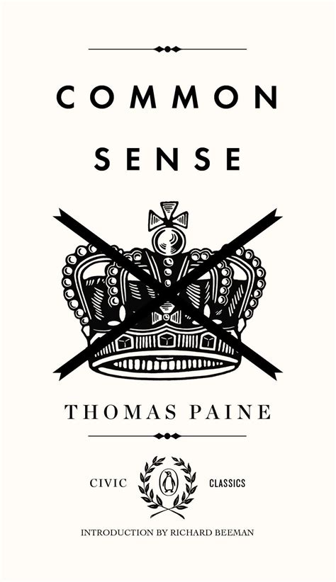 Common Sense By Thomas Paine Penguin Books Australia