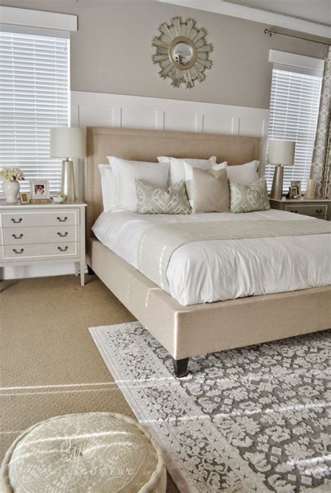 My bedroom happens to be the darkest bedroom with only one window so the lighter walls and lighter bedding really helped brighten up the space. My Master Bedroom Refresh Reveal | Master bedroom makeover ...