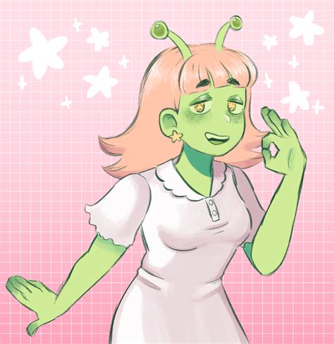 Alien Girl By Nickowl On Newgrounds