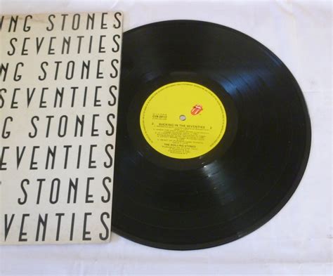Rolling Stones Sucking In The Seventies Vinyl Lp Record C