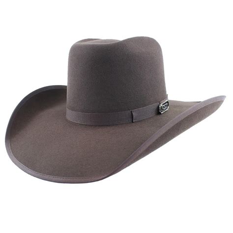 Stone Brick Crown 6x Bull Rider Wool Felt Hat Cowboy Hats Custom
