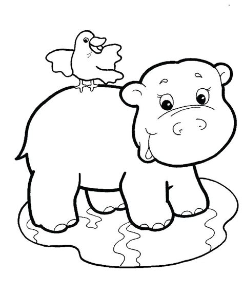 Jungle Coloring Pages For Preschoolers At