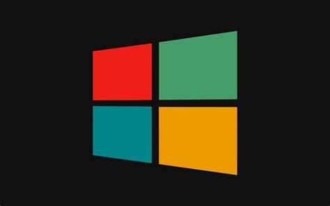 Download Wallpapers Windows 10 Colorful Logo 4k Minimalism Creative
