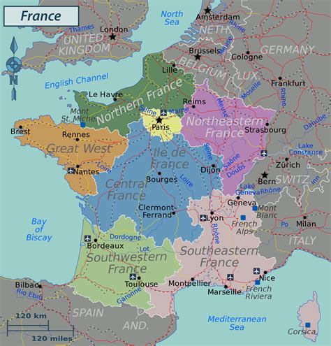 Detailed Map Of France Regions Map Of World Hot Sex Picture