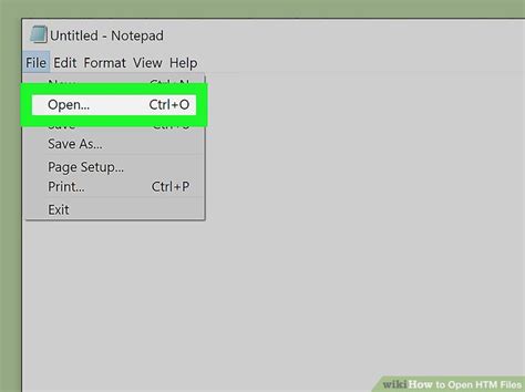 How To Open Htm Files 8 Steps With Pictures Wikihow