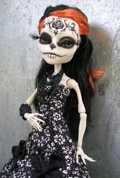 Monster High Skelita Day Of The Dead Custom By