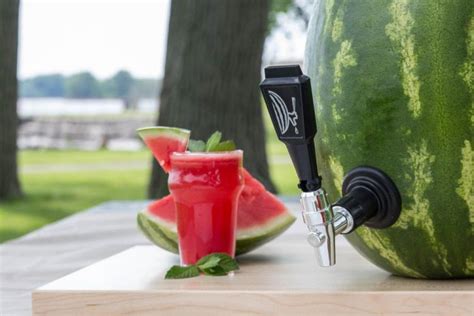 Watermelon Keg Tap Turns Any Watermelon Into A Drink Dispenser