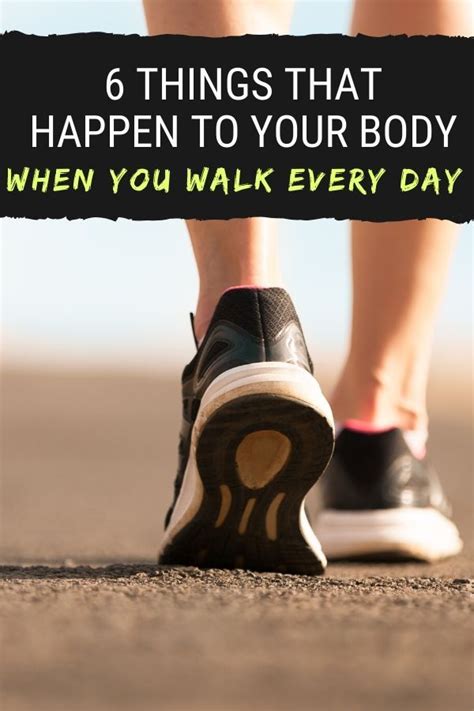 Things That Happen To Your Body When You Walk Every Day Health