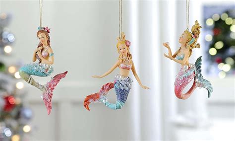 Mermaid Ornament Mermaid Ornament Mermaid Christmas Mermaid