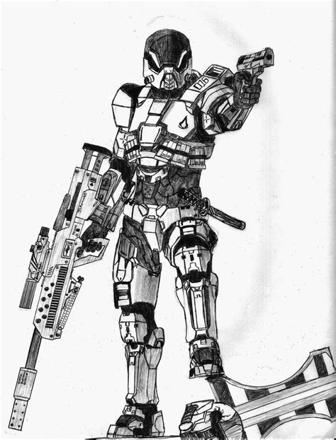 Halo Drawings At Explore Collection Of Halo Drawings