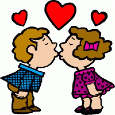 Animated People Kissing Clipart Best
