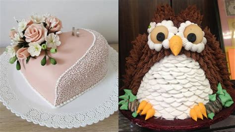 No need to cover the sides of your. TOP 10 CAKES DECORATING - Most Satisfying Cake Decorating ...