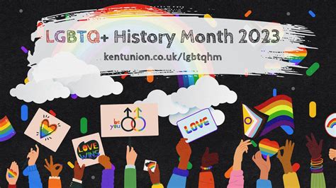 Lgbtq History Month 2023 Kent Union