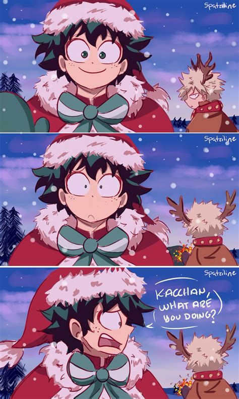 My Hero Academia Christmas Wallpaper