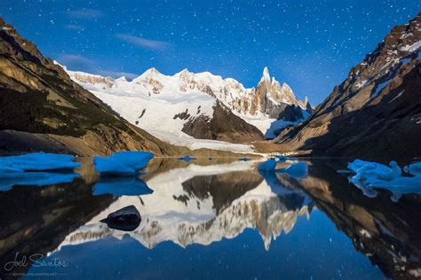 Reflection Of Cerro Torre On The Laguna Torre Patagonia Argentina