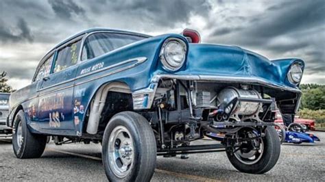 Musclecars4ever — Wickedly Cool 56 Chev Gasser Hot Rods Cars Muscle