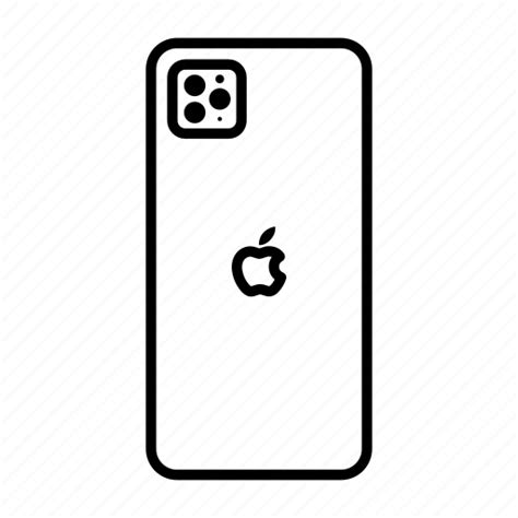 Apple Iphone 11pro Mobile Phone Smartphone Icon