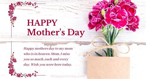Happy Mothers Day In Heaven Quotes Wishes For Moms