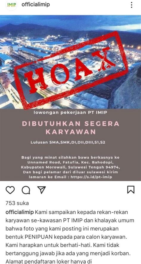 Berfikir positif, pantang menyerah, kerja keras dan berkomitmen menjalani pekerjaan di kawasan pt. Lamaran Pekerjaan Imip Morowali / Contoh Surat Lamaran ...