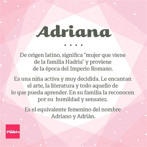 Pin De Adriana Patida Garcia En Nombres De Mis Hijos Nombres De Bebes