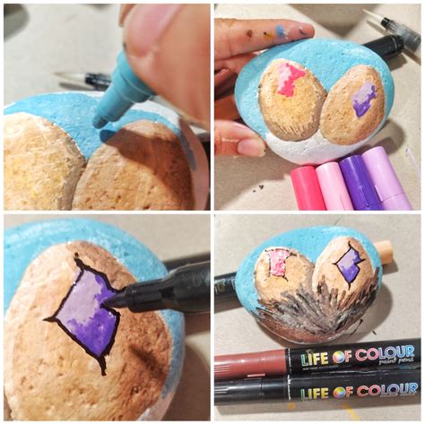 15 Very Easy Rock Painting Tutorials Beginners To Advanced Life Of