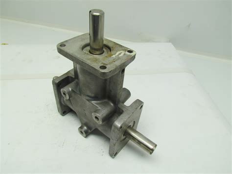 Anglgear Right Angle Bevel Drive Gear Box 11 Ratio 3 Way