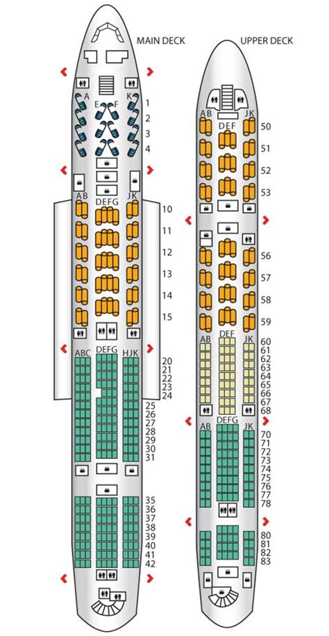 British Airways A380 First Class Seat Map Elcho Table