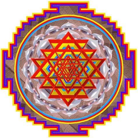 Sri Yantra Wikipedia The Free Encyclopedia Mandala Sacred Art