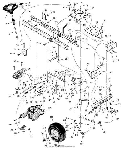 Craftsman Riding Mower Parts Diagram Part Diagram Part Diagram