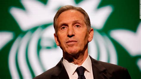 Howard Schultz Steps Down At Starbucks May Consider Run For President