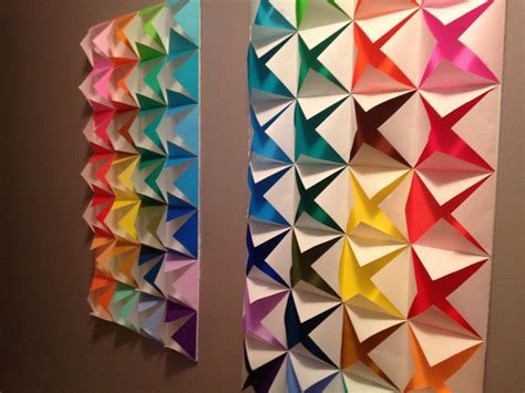 Pin By Arpana On Paper Origami Wall Art Geometric Origami Origami