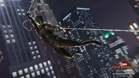 Spider Man Ps4 Un Video Gameplay Ci Mostra I Costumi Di Far From Home