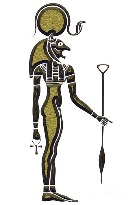 bastet goddess of ancient egypt digital art by michal boubin