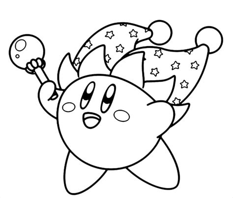 Impressive Idea Kirby Coloring Page Free Printable Coloring Pages For