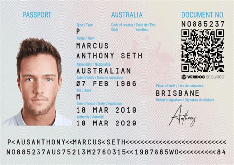Veridoc Global Blockchain Australian Passport Veridoc Global