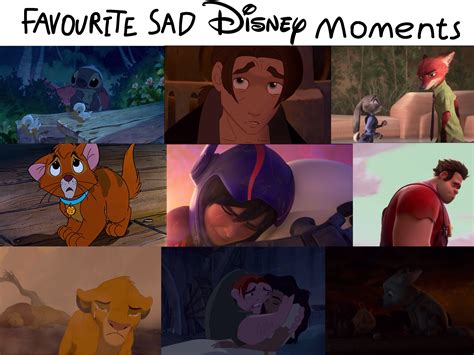 Favourite Disney Sad Moments By Justsomepainter11 On Deviantart